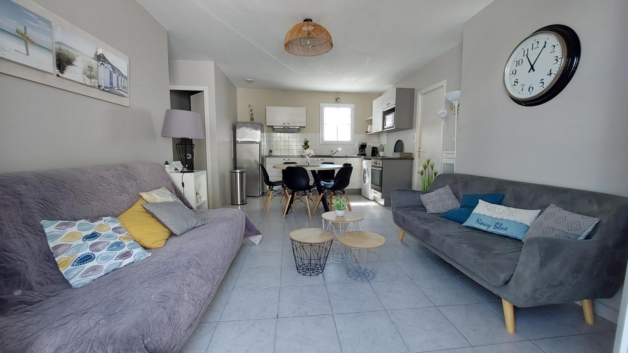 Maison "Pivoine" Proche De La Plage เลอบัวส์-ปลาจ-อ็อง-เร ภายนอก รูปภาพ